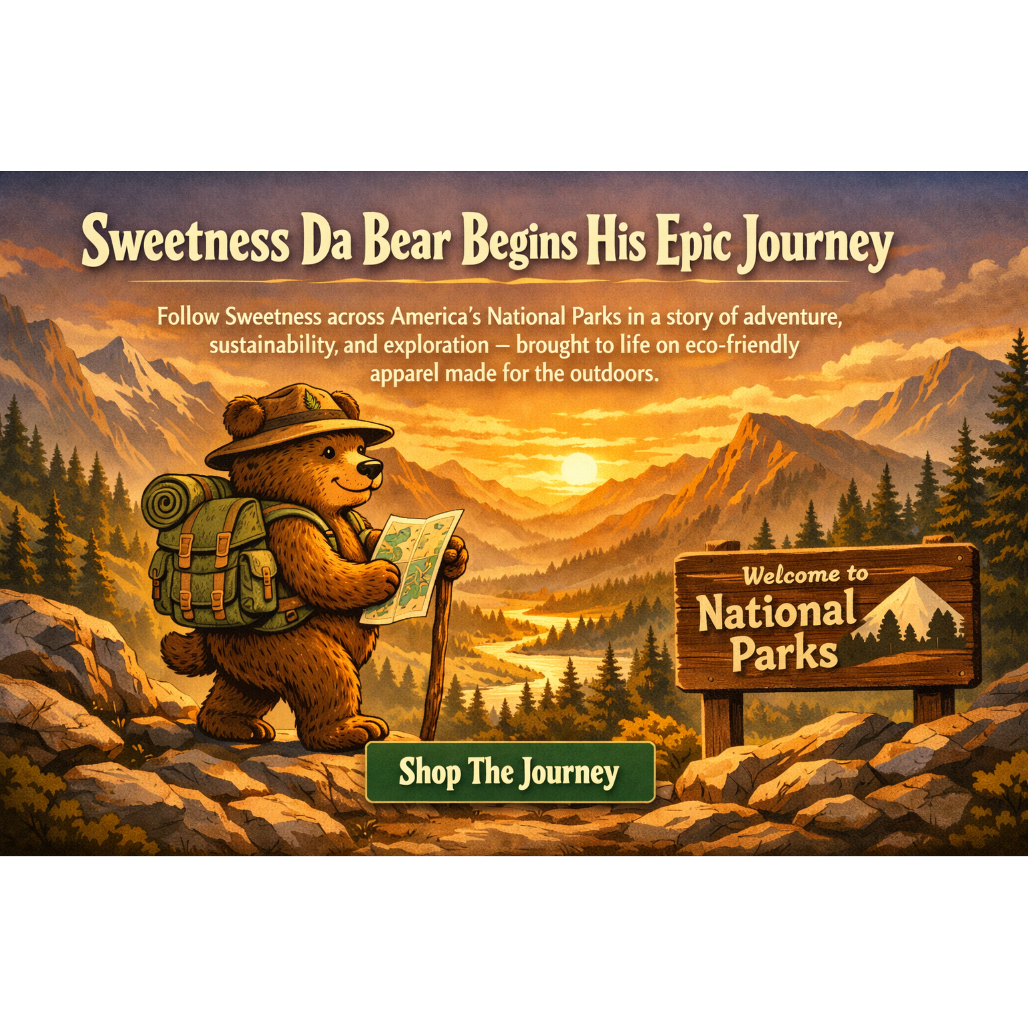 National Parks | Sweetness Adventure Series