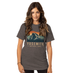 Joshua Tree National Park T-Shirt – Retro Sunset Desert Organic Cotton Tee
