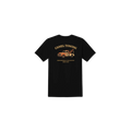 Black t-shirt with 'Camel Towing' graphic on a white background